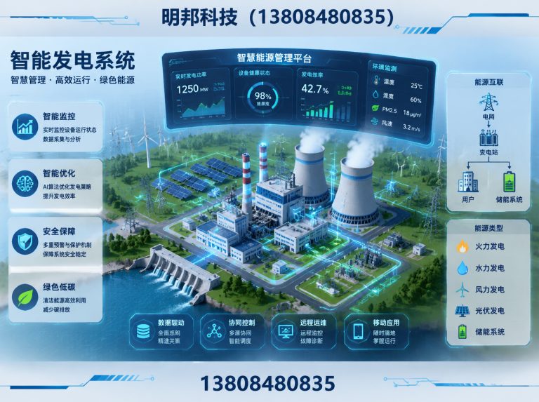 扬州经济技术开发区智能发电系统展示图